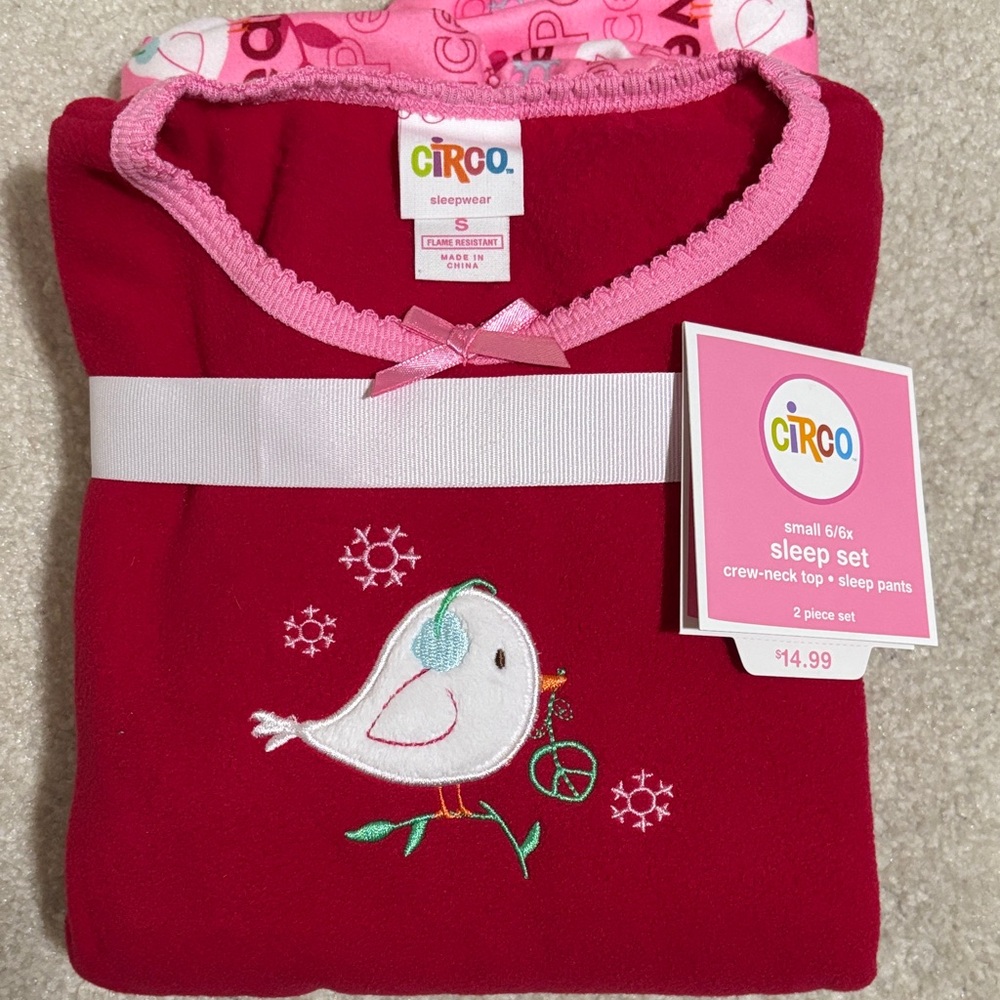 Circo Pink and Red Sleep Set